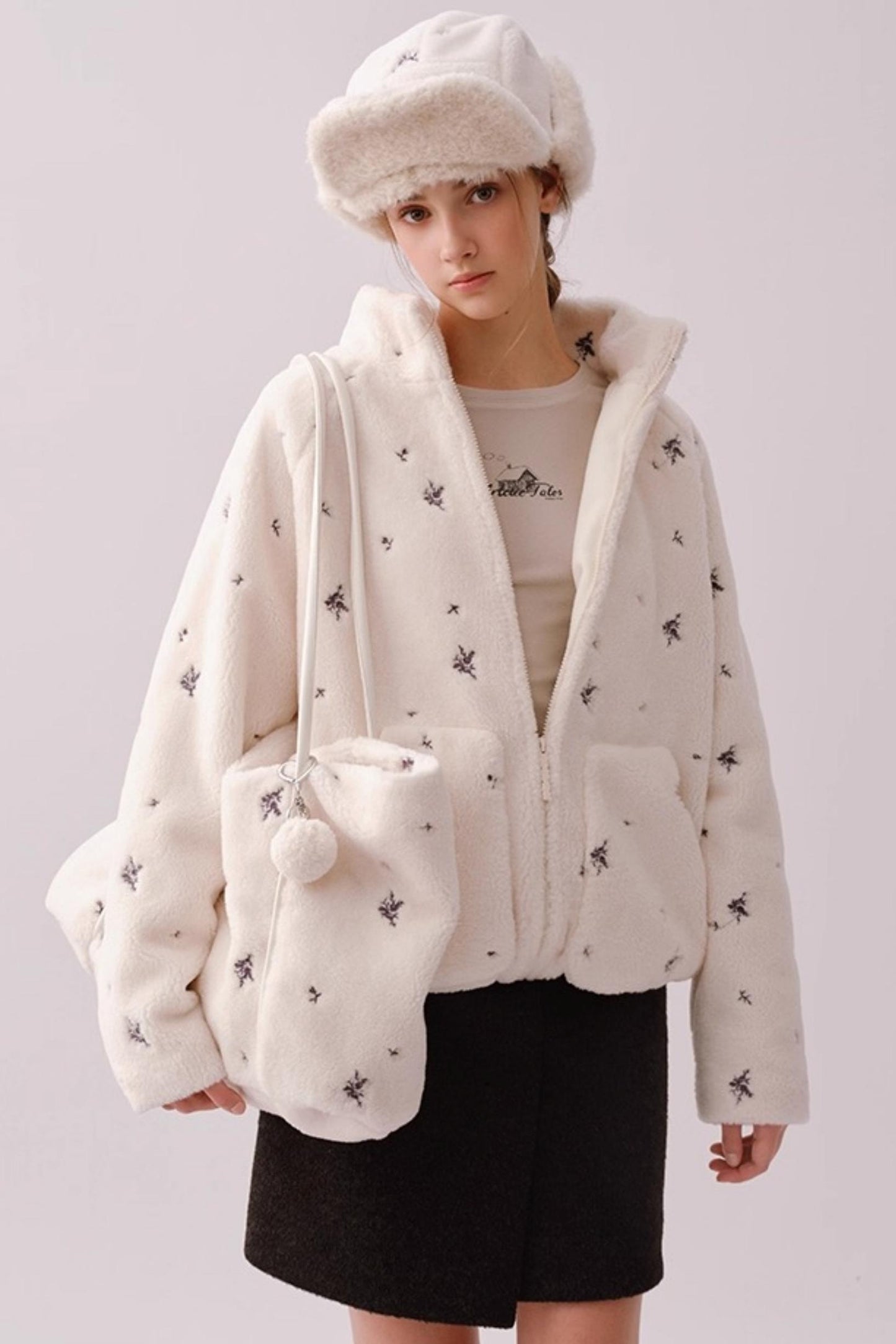 Endless Thoughts Floral Tote Bag