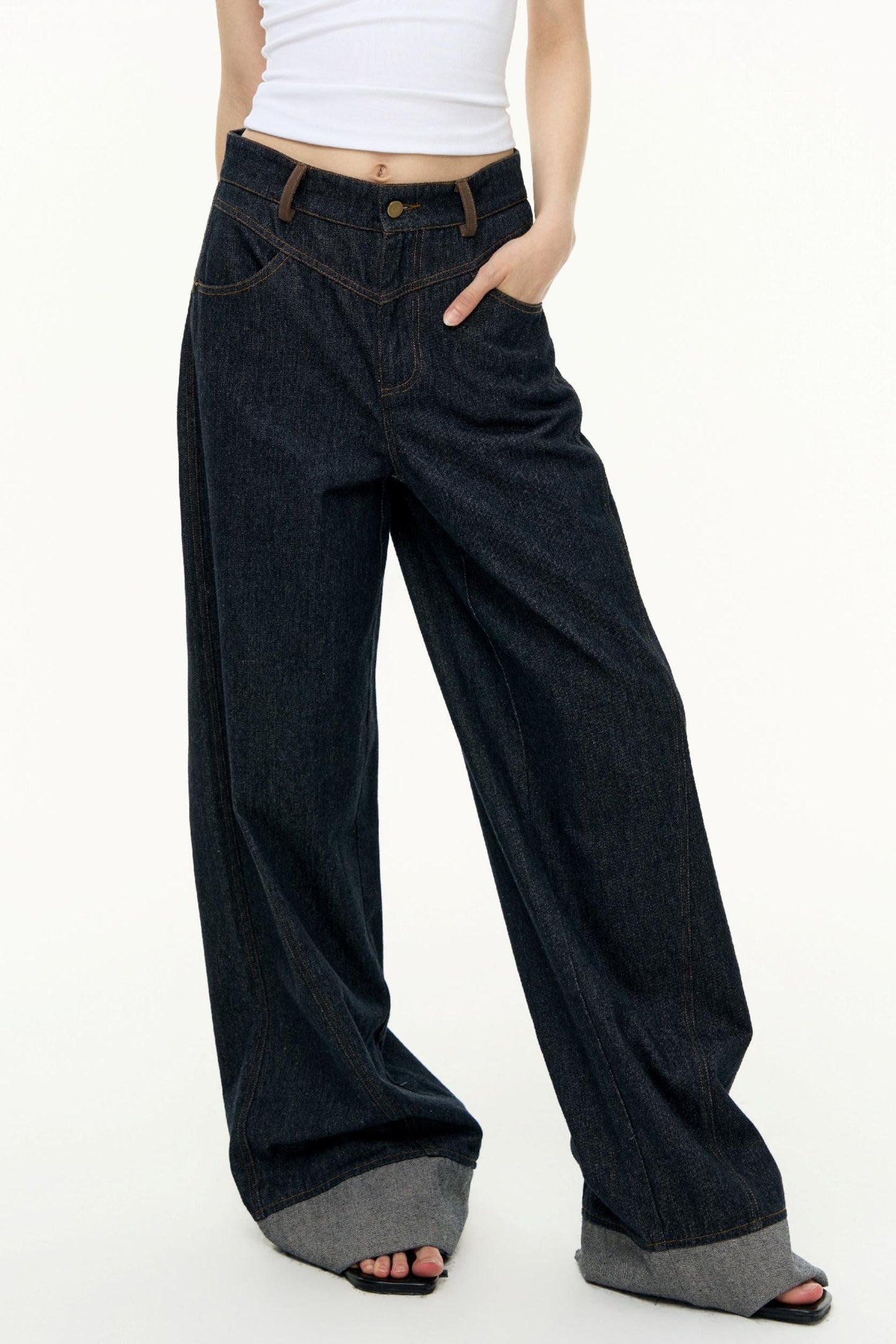 Salt Tea Slimming Jeans