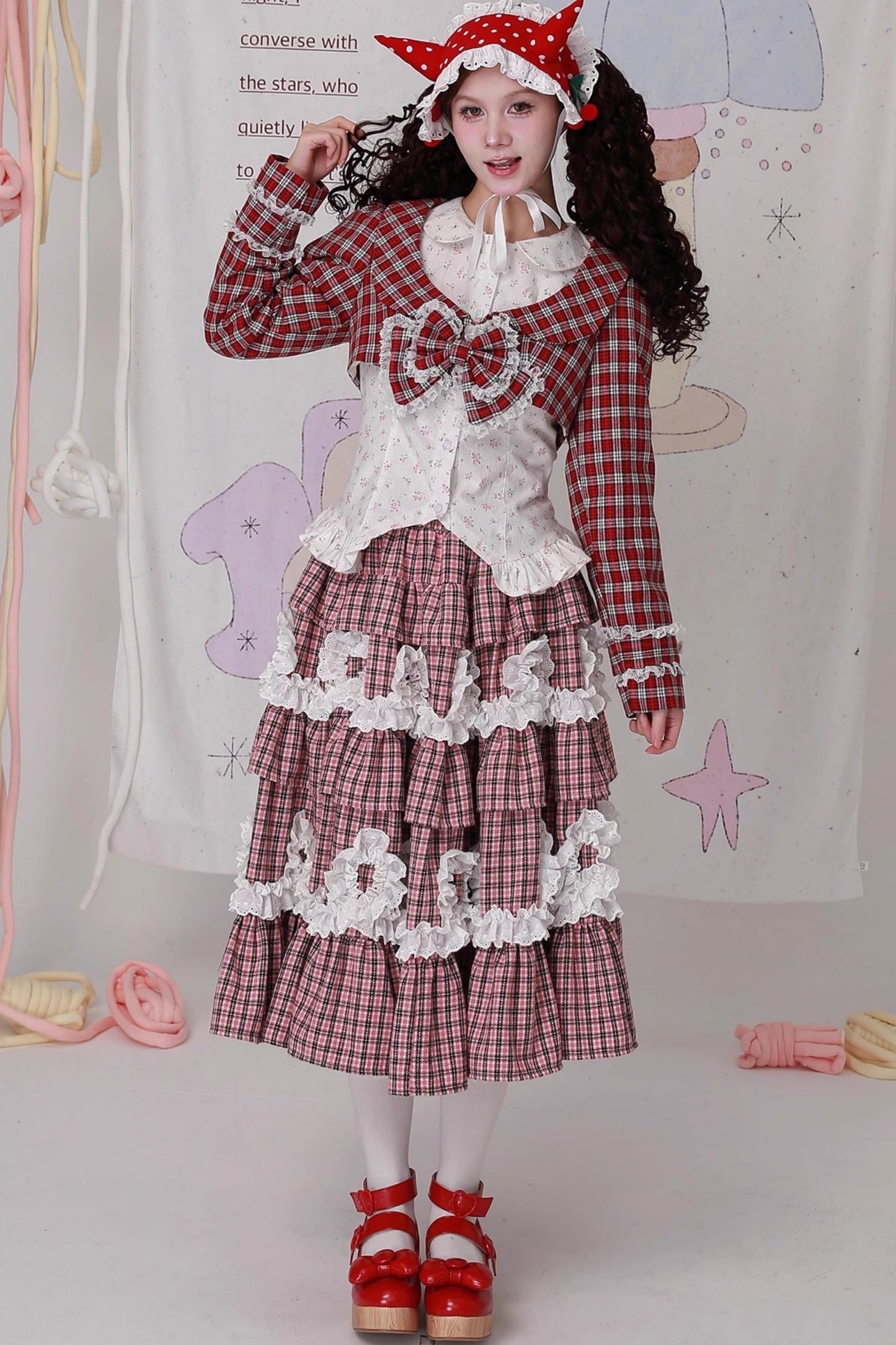 Showa Retro Lolita Skirt
