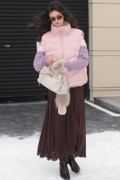 Moonlight Irregular Down Vest