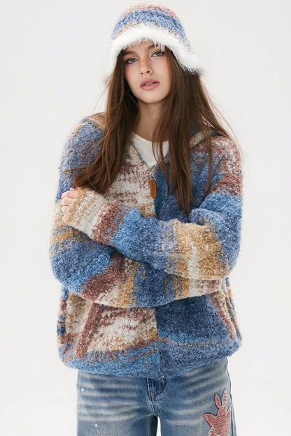 Blue Floral Bucket Hat