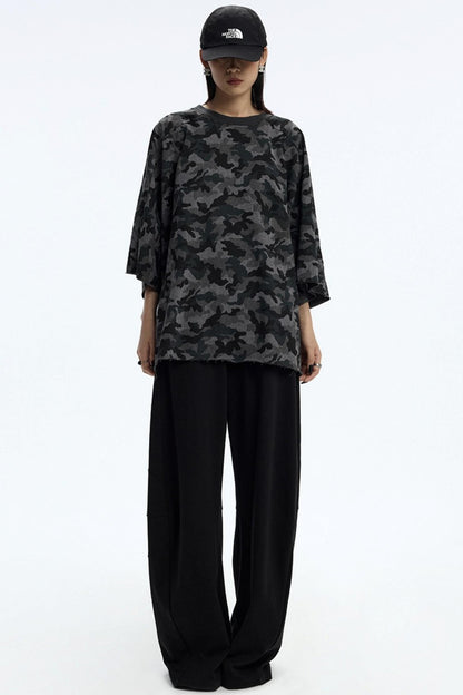 Autumn Elasticated Waist Womens Trousers