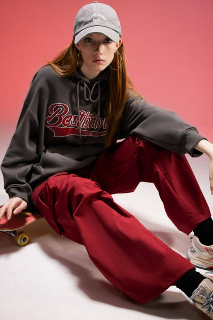 Vintage Mix Letter Sweater