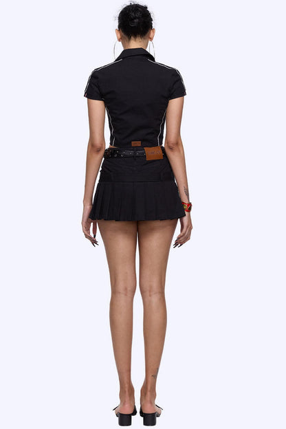 Halter Shirt & Skirt Set-Up