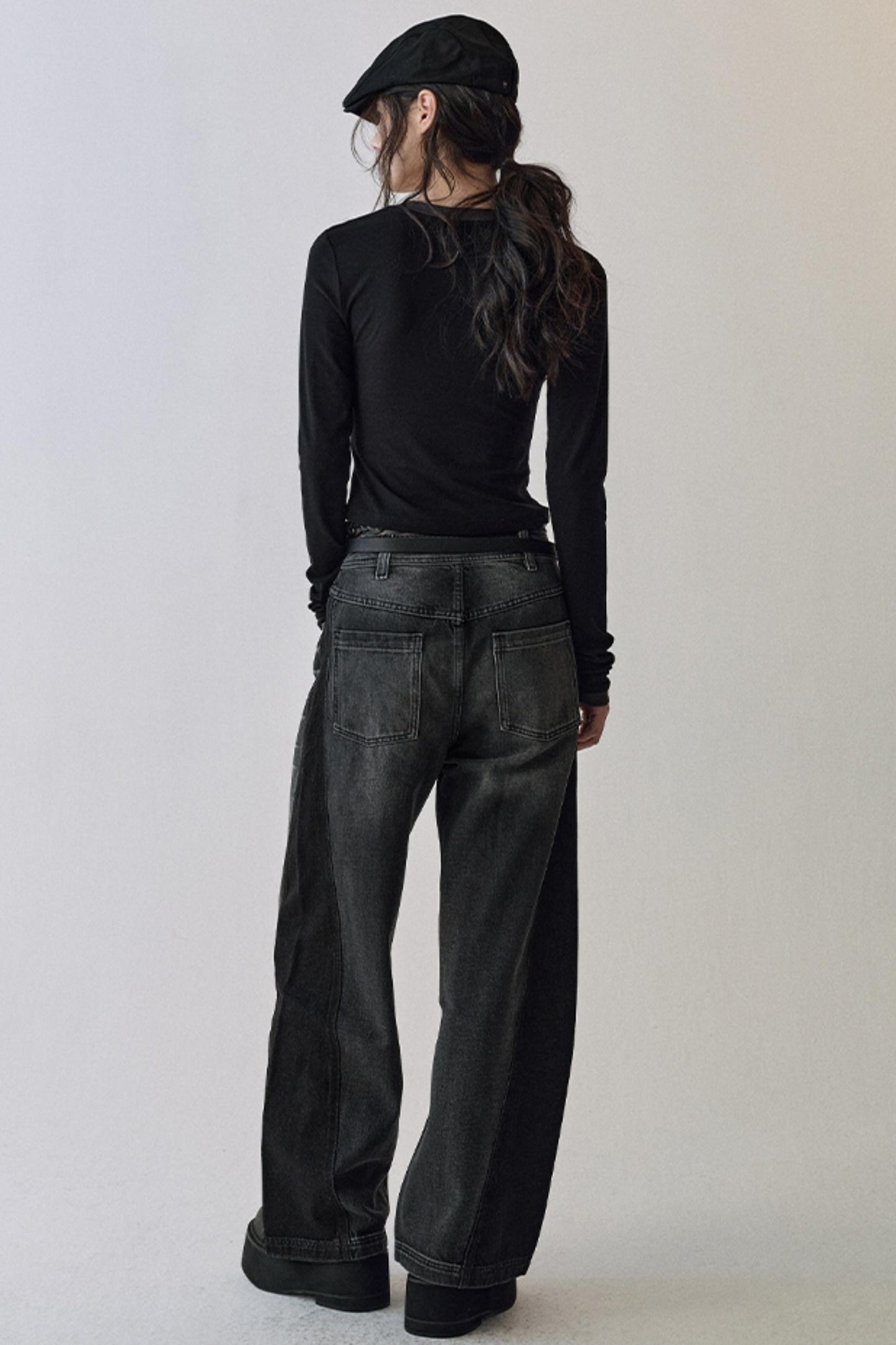 Elegant V Neck Flower T-Shirt