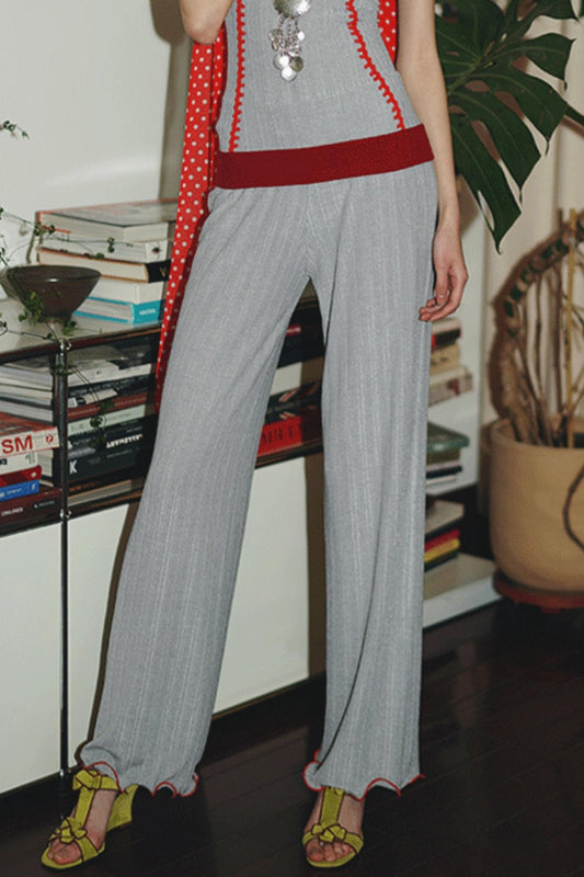 Summer Lace Knit Pants