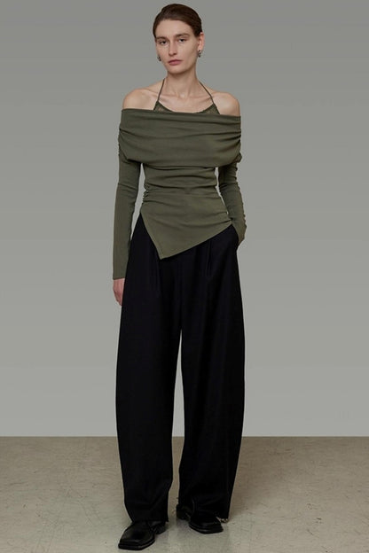 Autumn Knitted versatile high-end Top