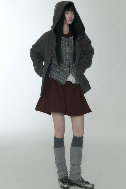 Layered Stripe Long Sleeve Top