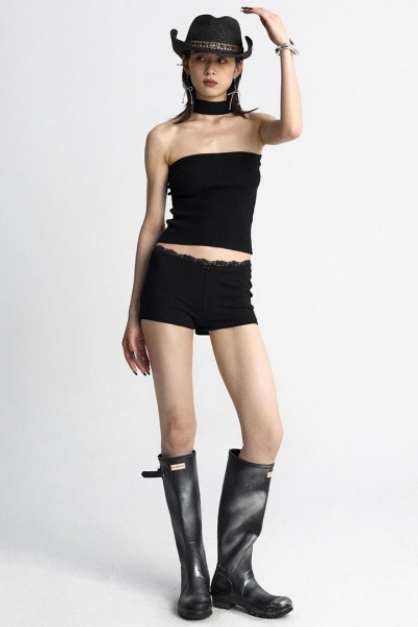 Reversible Green Halter Top