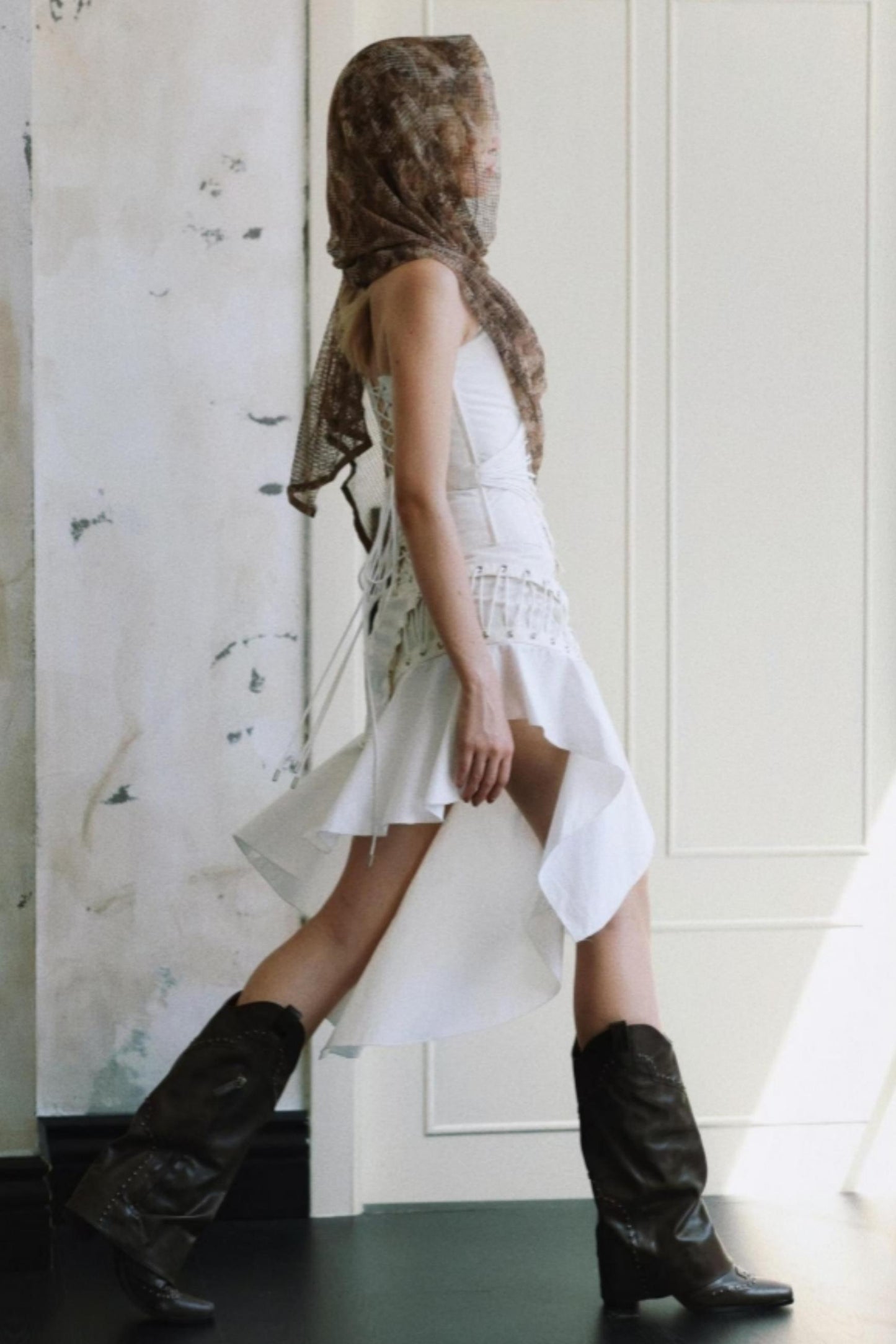 Strappy Flare Skirt Set