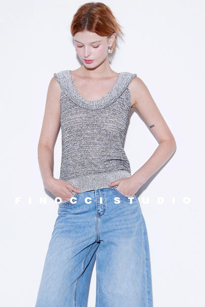 Natural Breathable Knitted Top