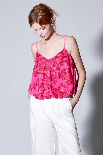 Vintage Sequin Suspender