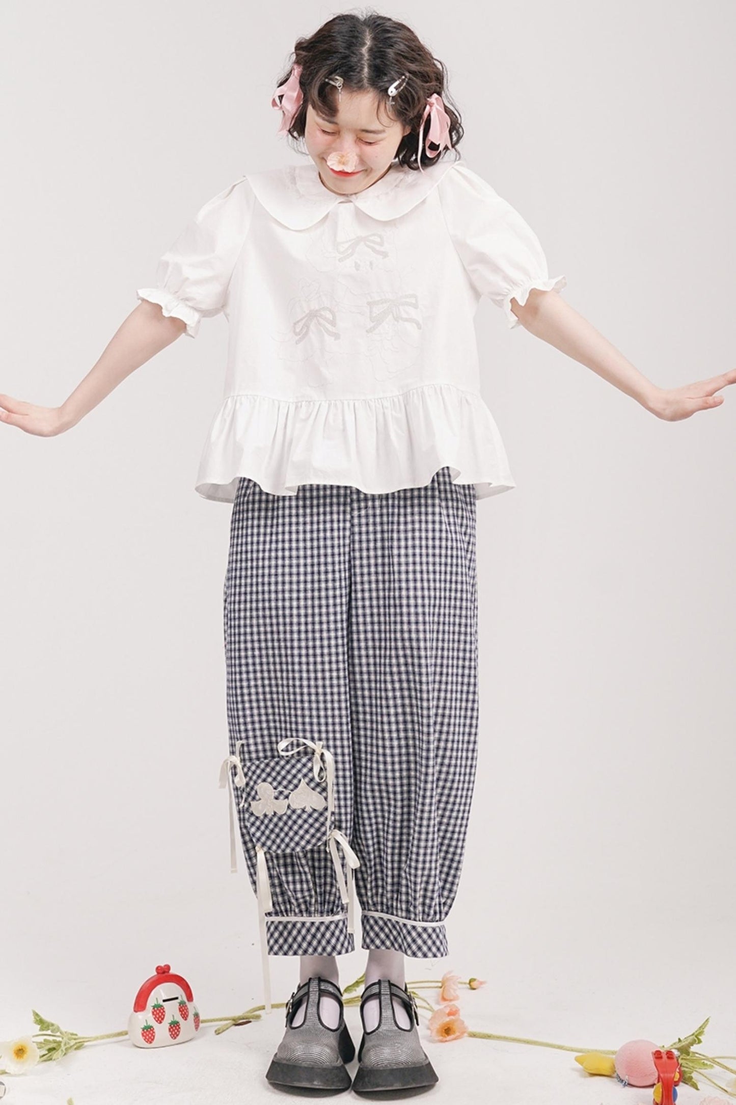 Rabbit Hole Summer Check Pants