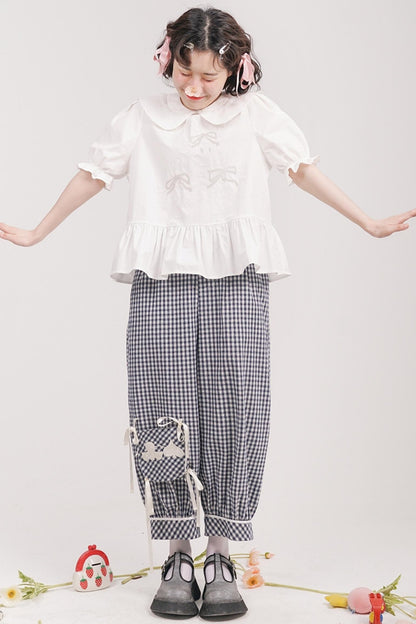 Rabbit Hole Summer Check Pants