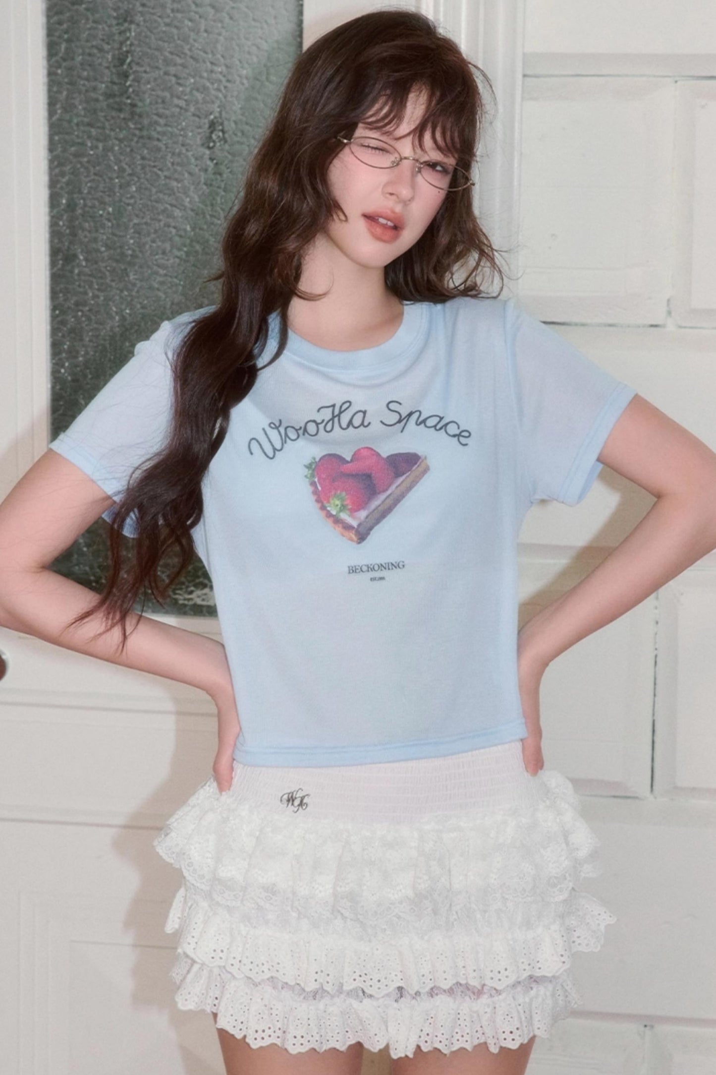 Retro Straight Short Sleeve T-Shirt