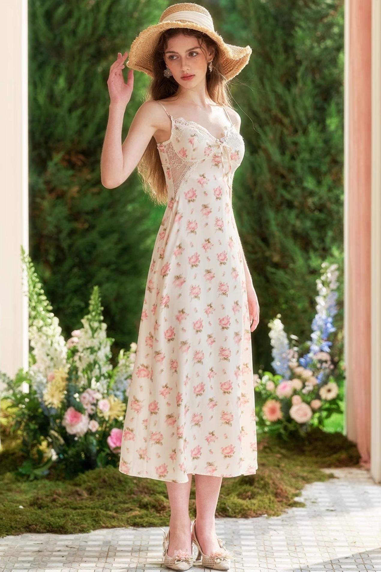 Resort Holiday Maxi Dress Cardigan Set-Up