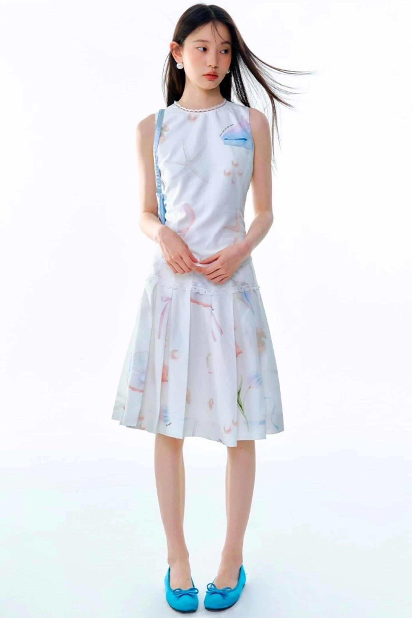 Starfish Pleated Skirt Set-Up