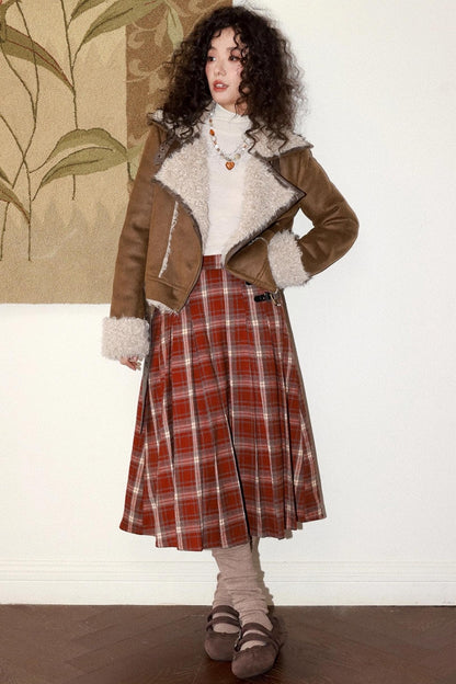 Warm Brown Suede Jacket