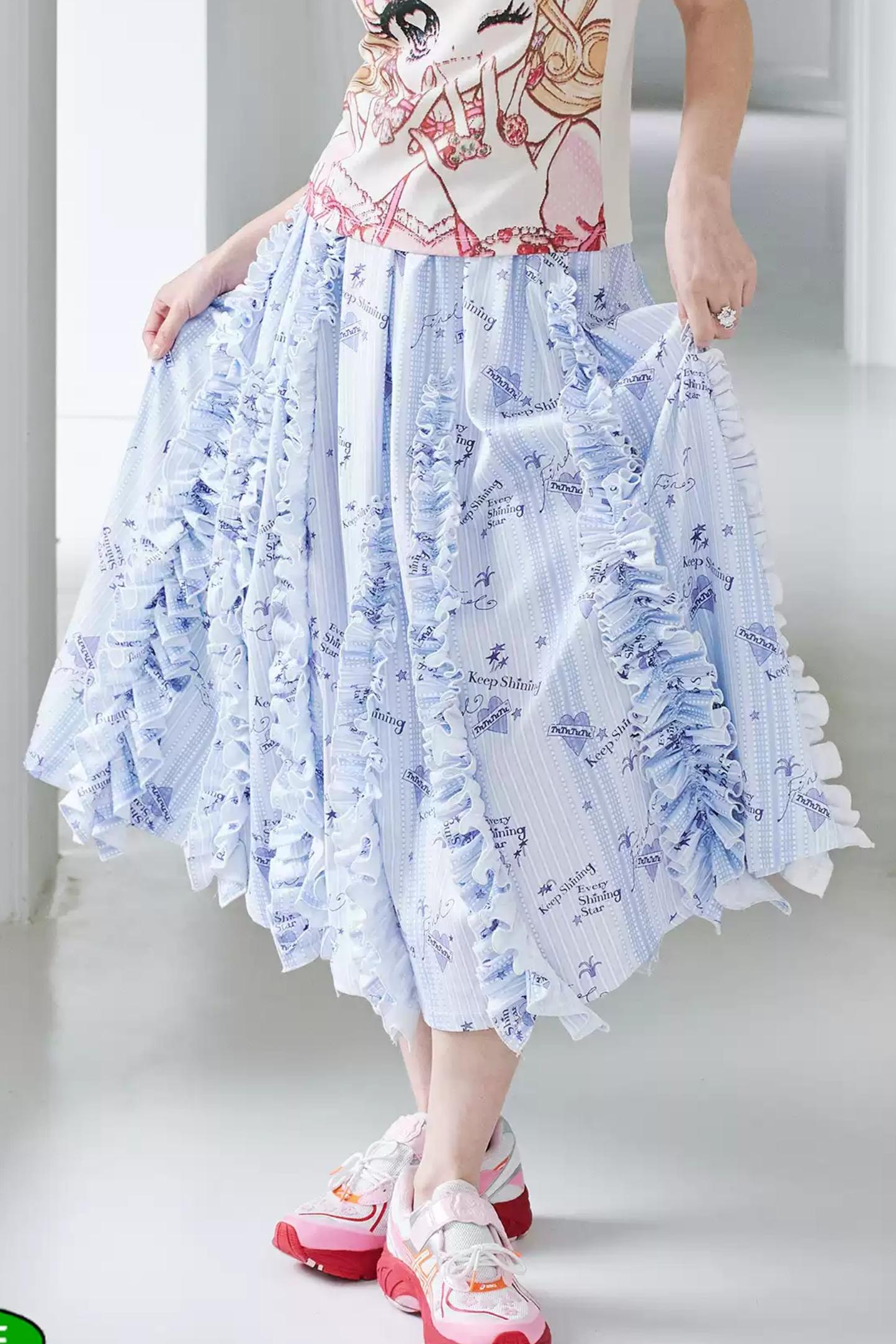 Summer Lace A-Line Skirt