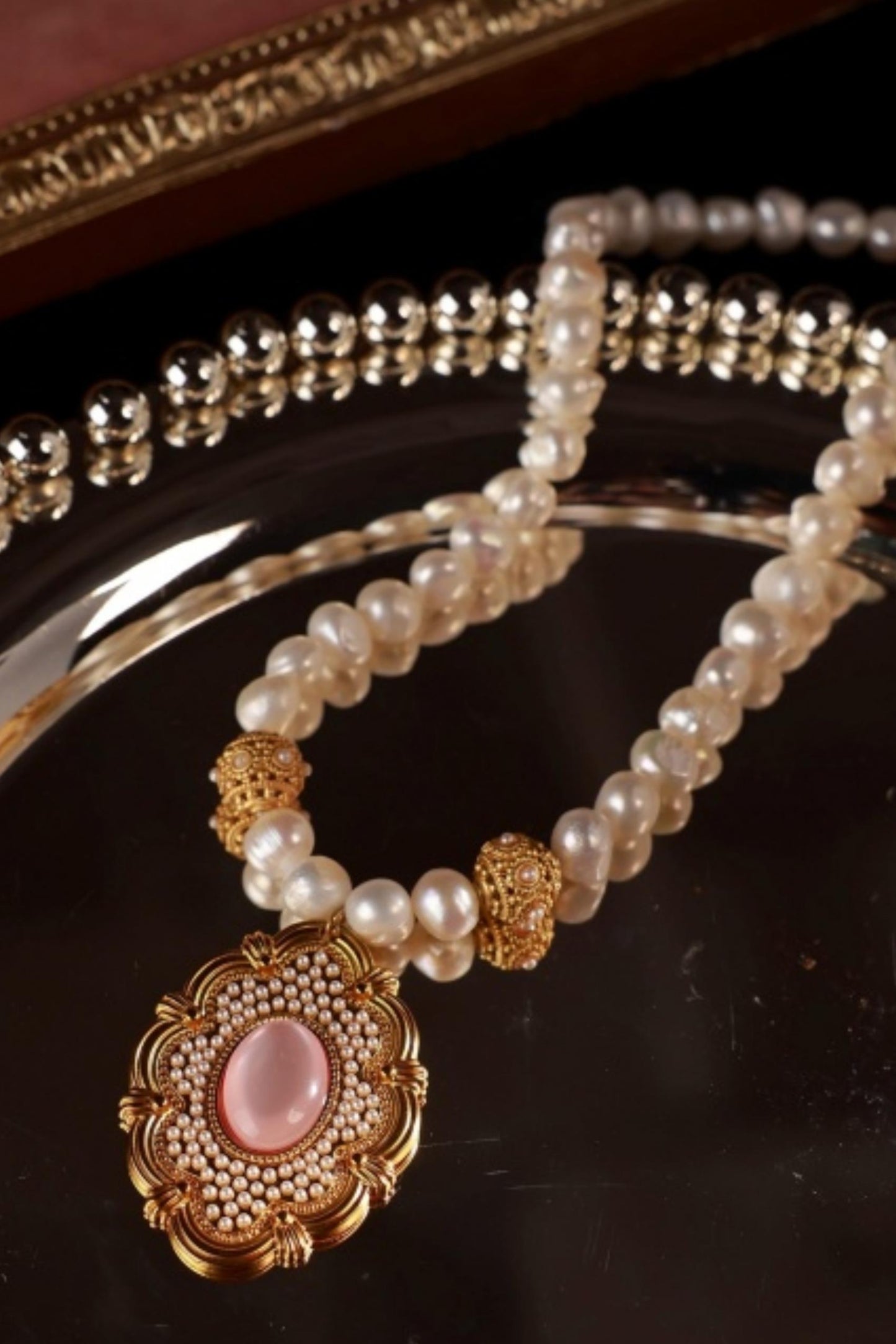 Lacemade Baroque Pearl Necklace