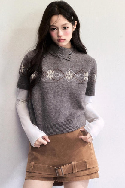 Vintage Suede Winter Skirt