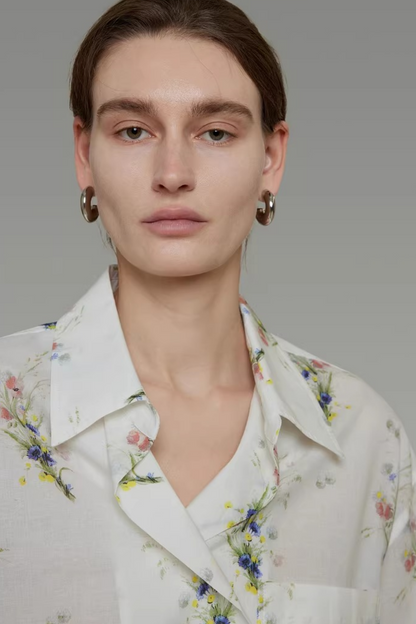 Romantic Floral Blouse