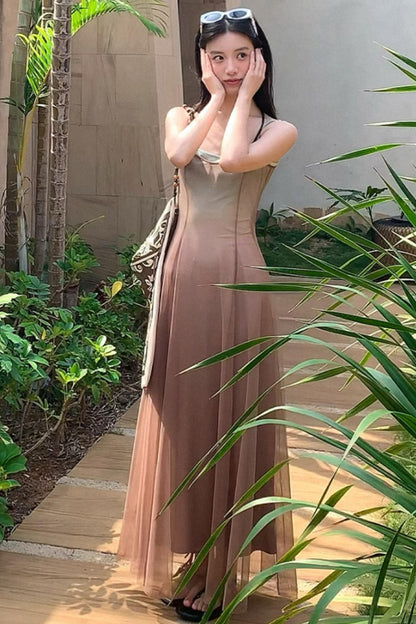 Spring Breeze Gradient Dress