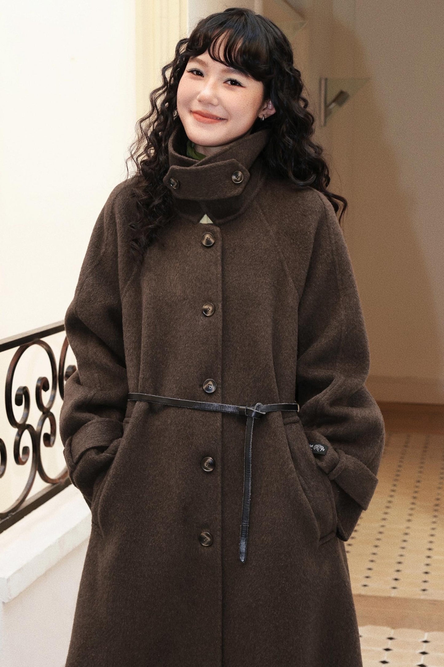 Starry Night Distressed Leather Belt