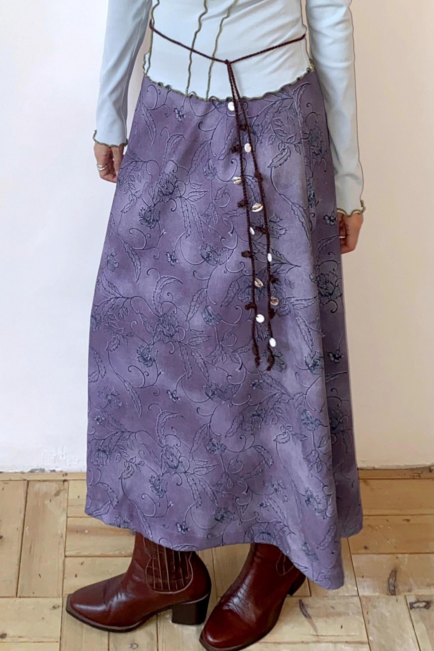 Floral Philosophy Skirt