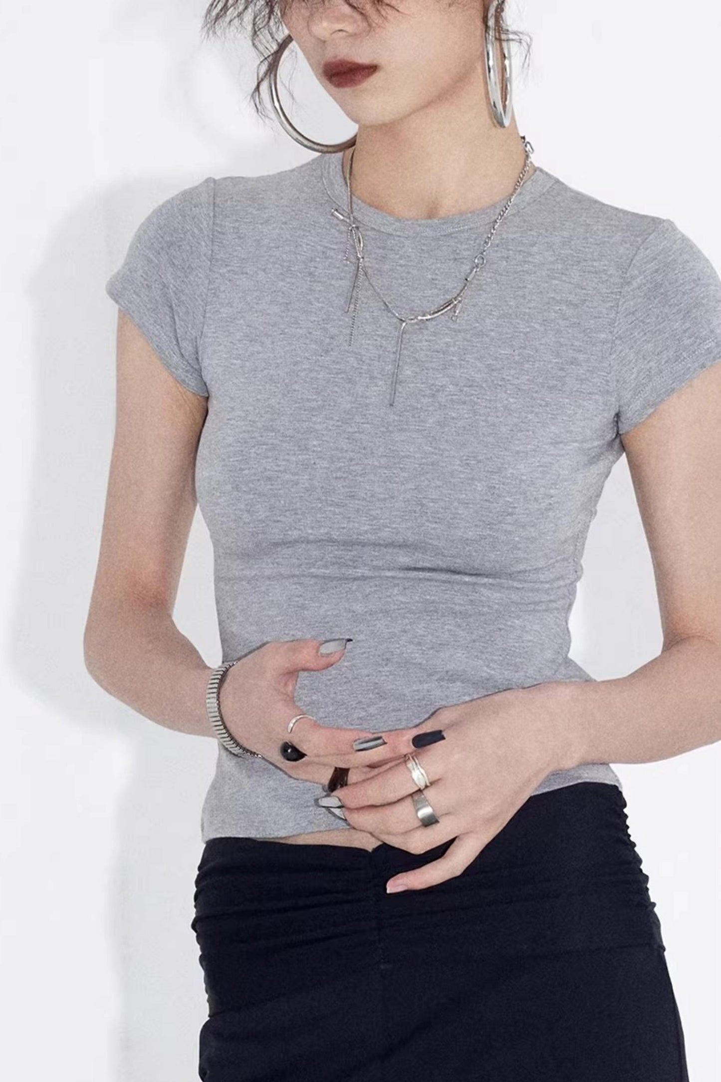 Cool Skin Feel Slim T-Shirt