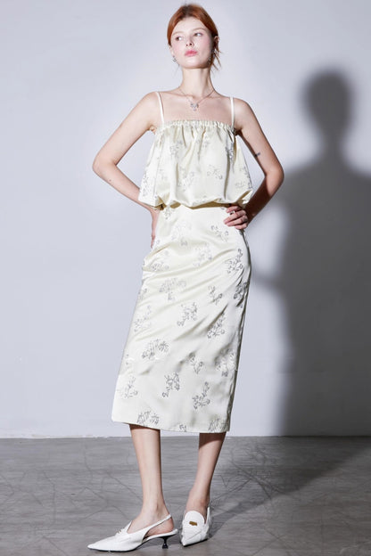 Silver Branches Luxury Suit Set-Up