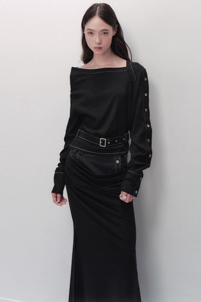 Dark Edge Design Top Womens Shirt