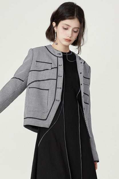 Classic Deconstructed Short Jacket