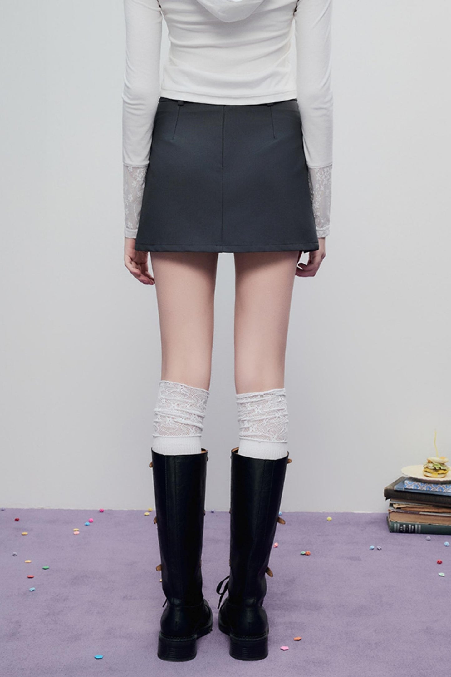 Chic Knit Bustier Skirt