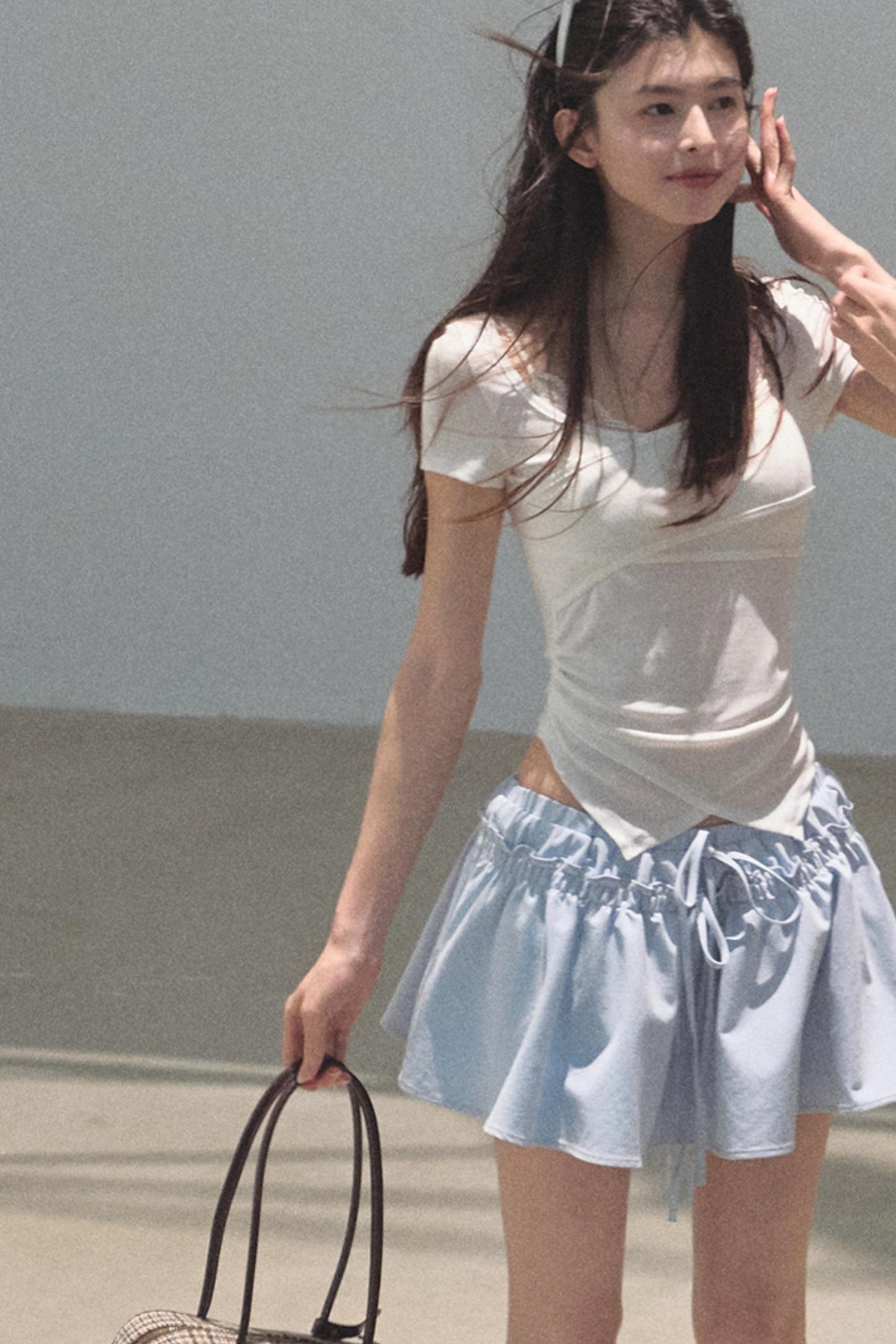 Dewy Square Neck T-Shirt