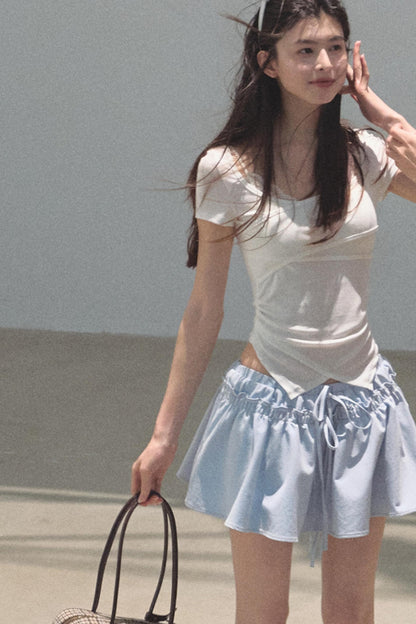 Dewy Square Neck T-Shirt