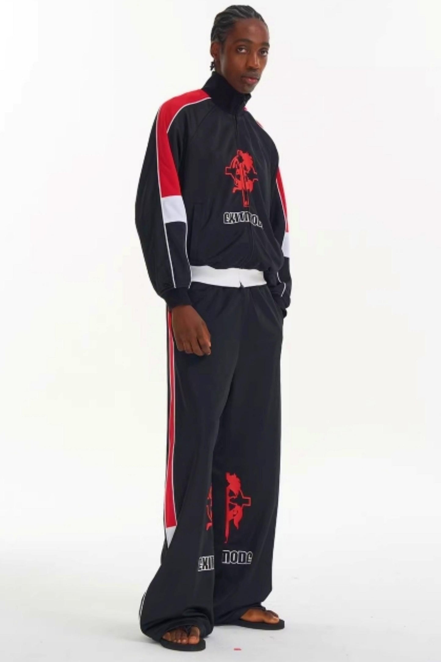 Bedruckte Pferde-Sportjacke