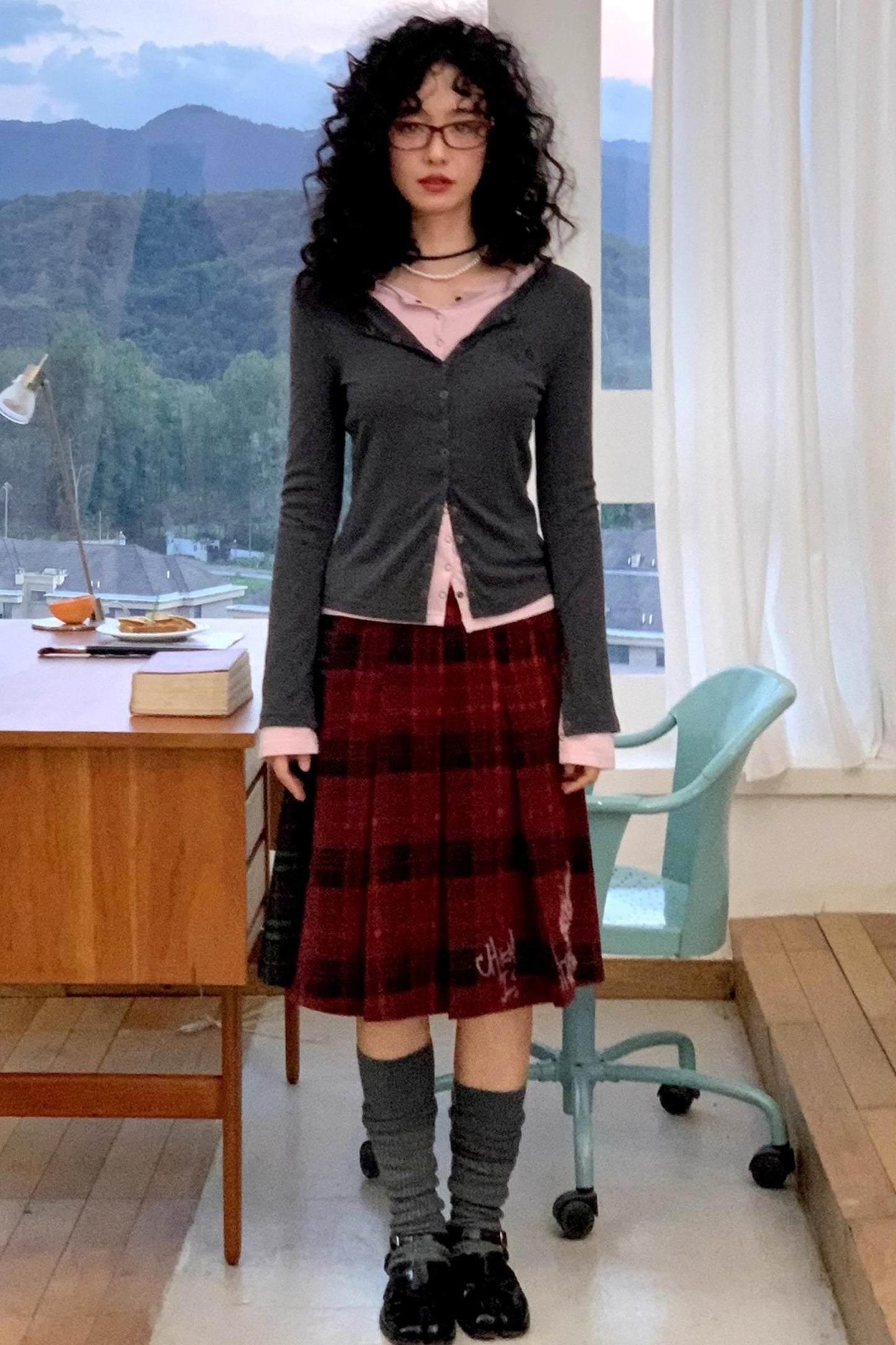 Interlude Embroidered Slimming Top