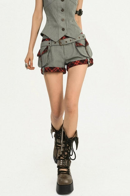 Original V-Neck Suit Shorts