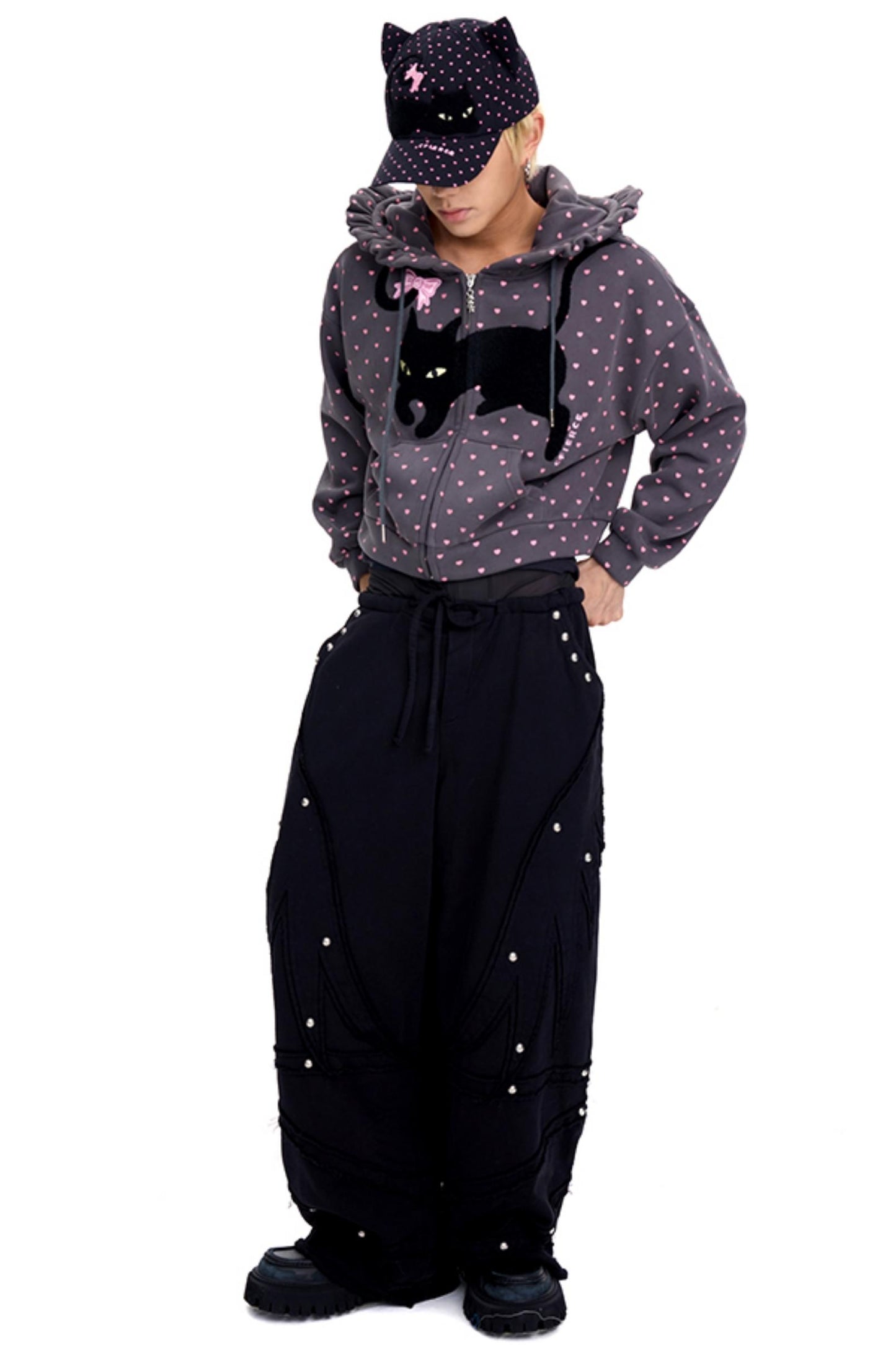 Cat Style Peaked Cap