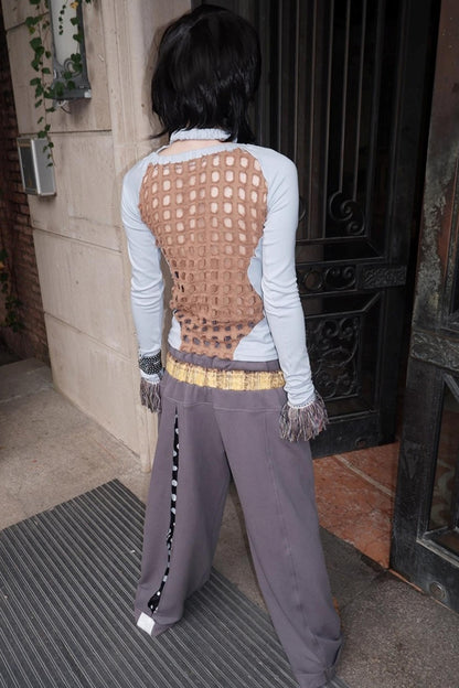 Swimming World Asymmetrical Long Sleeves Top