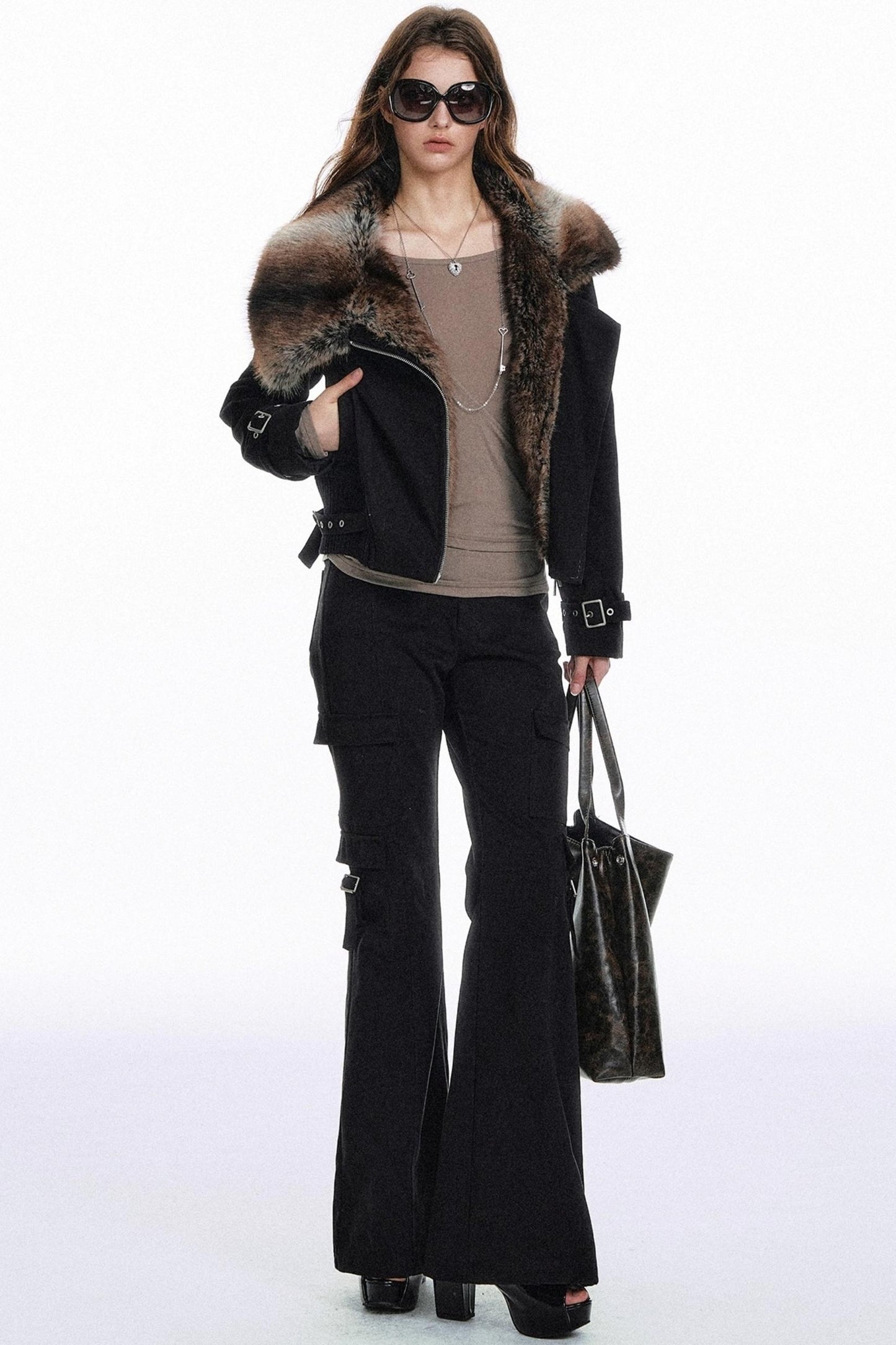 Luxury Cargo Slim Pants