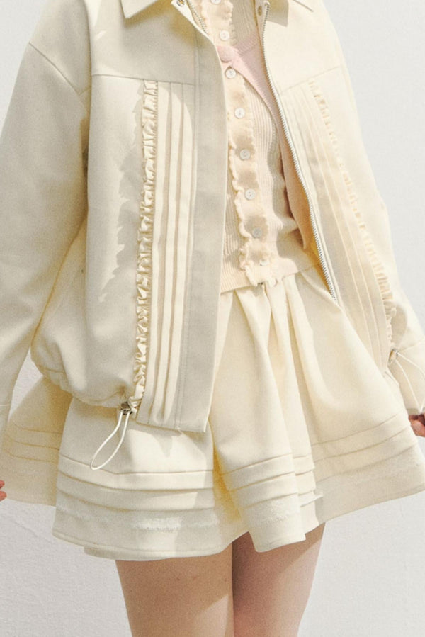Romantic Wool Jacket Set-Up