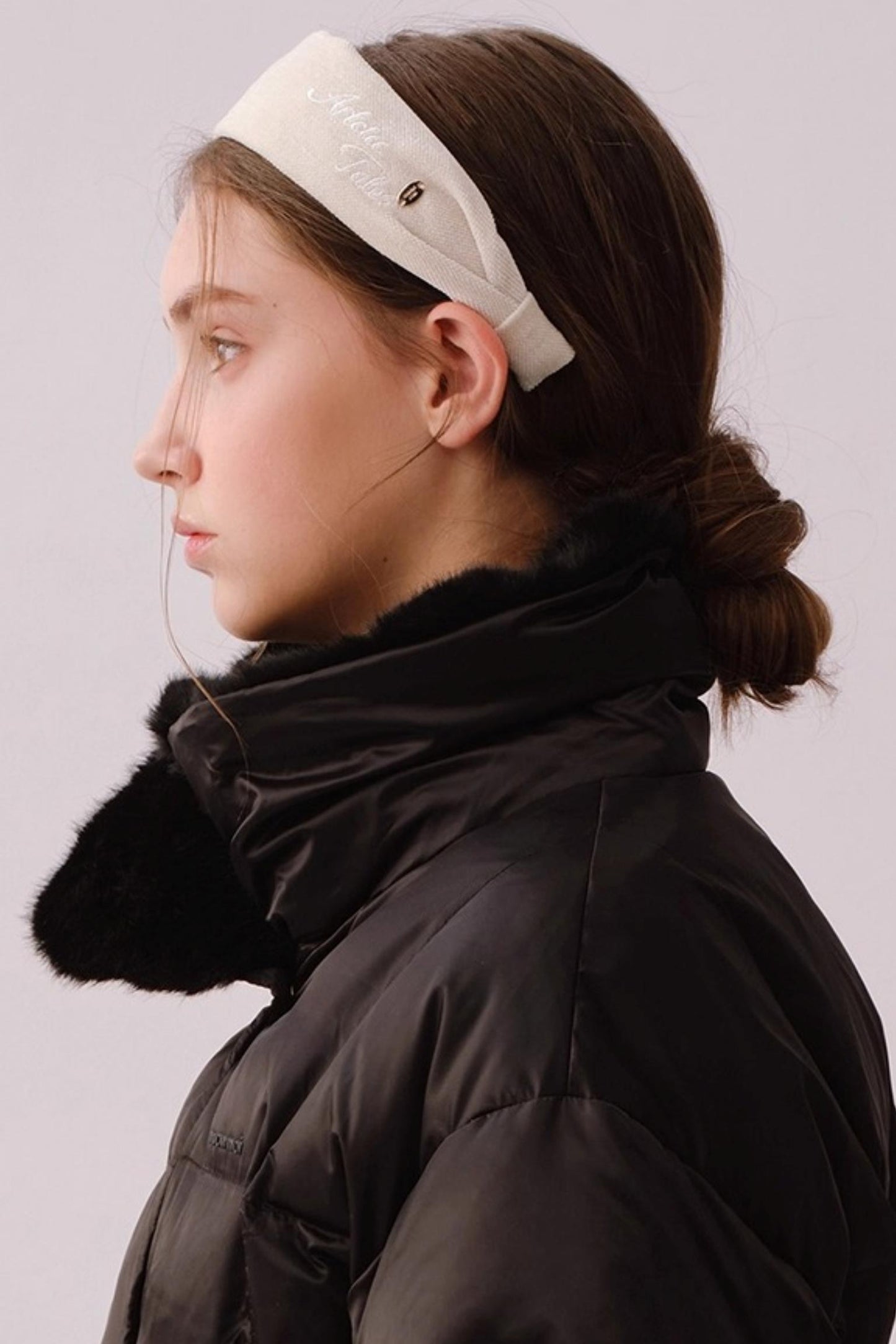 Embroidered Winter Headband