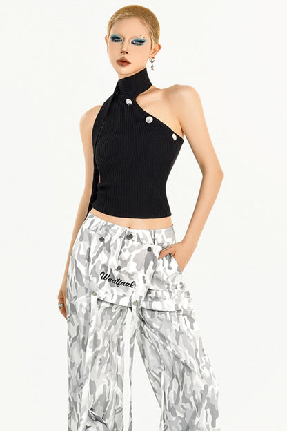 Chic Peplum Knit Vest