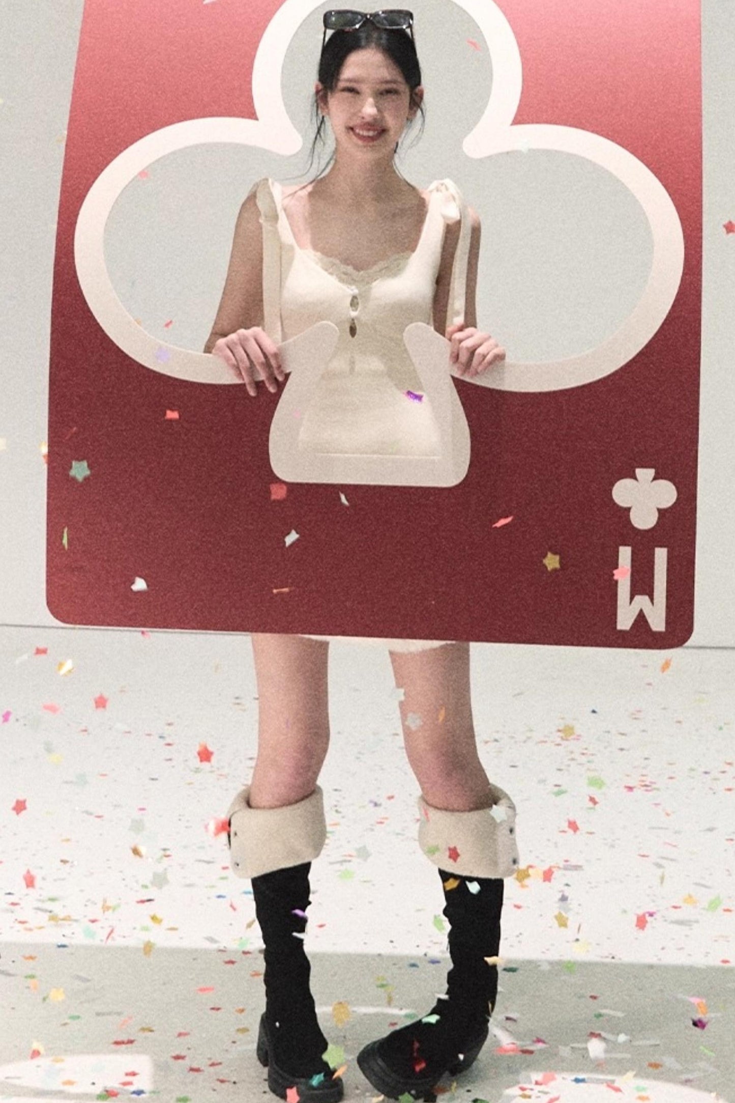 Snowfall Lace Knit Dress