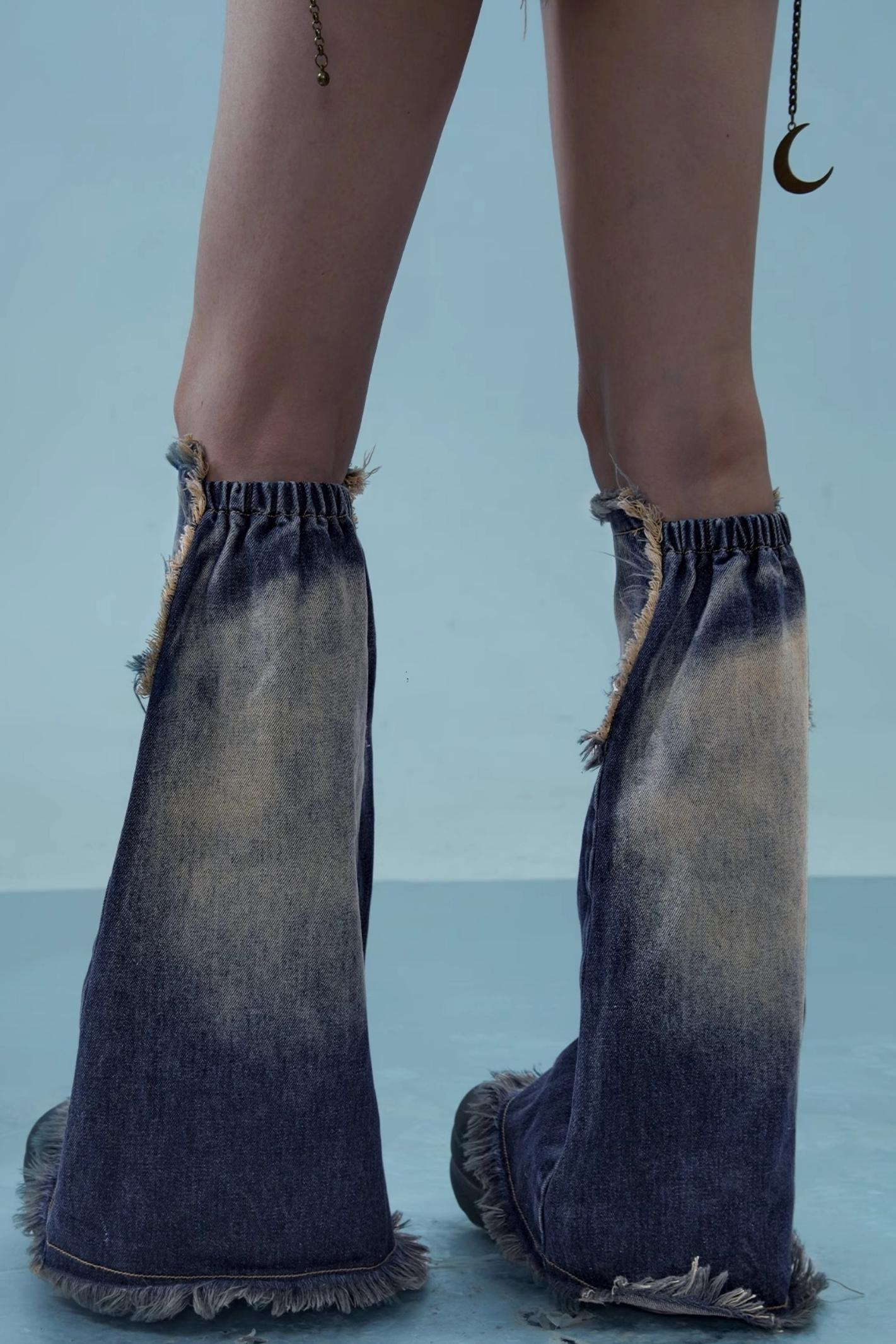 Love Sky Denim Shorts Set-Up