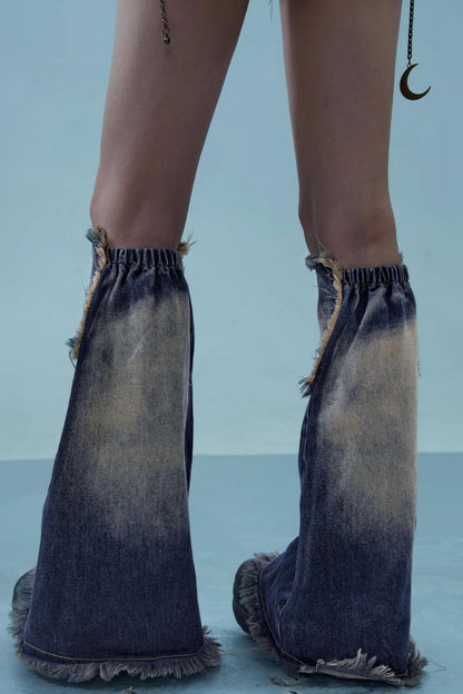 Love Sky Denim Shorts Set-Up