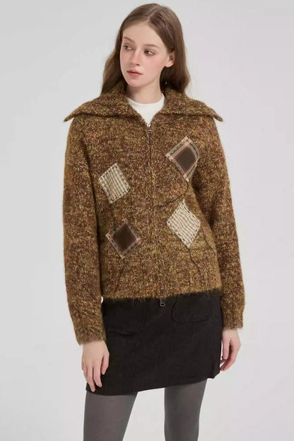 Caramel Mousse Lapel Niche Jacket