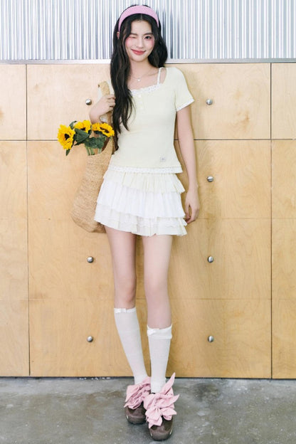 Floral Short Sleeve T-Shirt